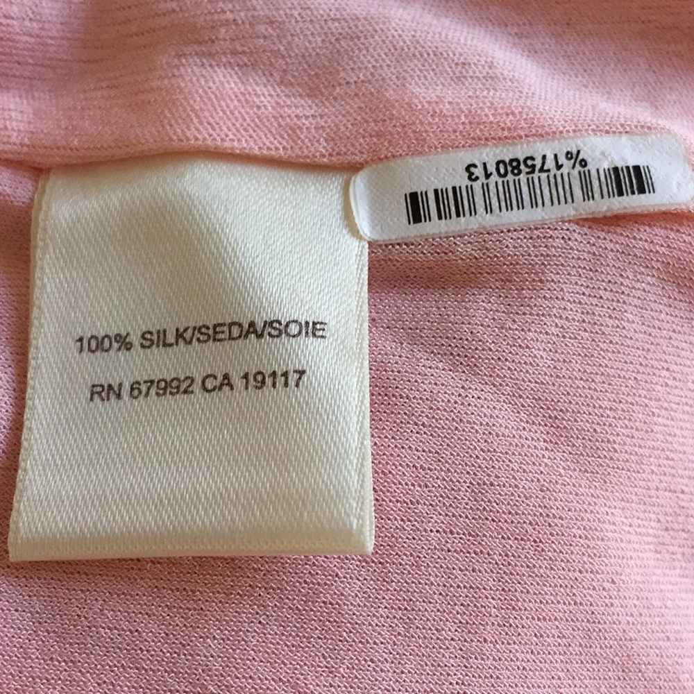 Sigrid Olsen 100% silk short top - Picture 5 of 6